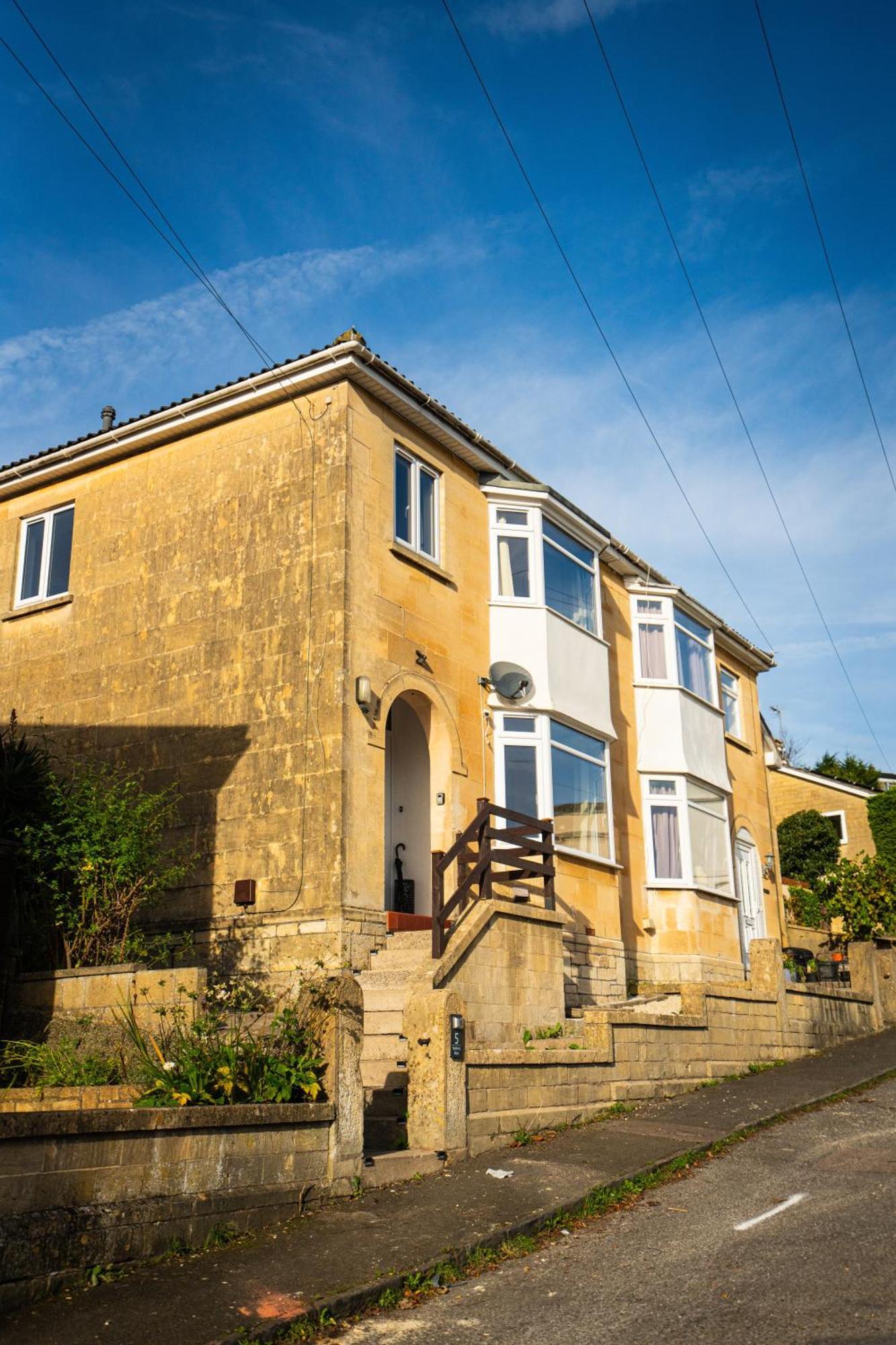Vila Haven House Bath Exteriér fotografie